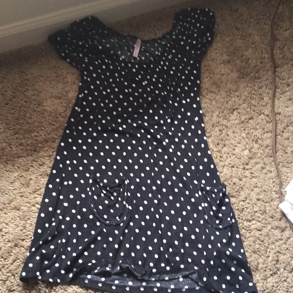 Black mini dress!